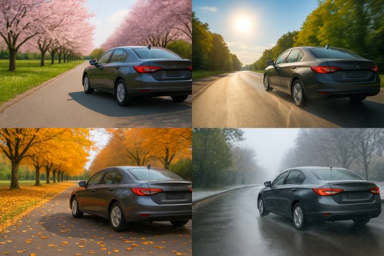 Pneus em Pinhais: Como o Clima Impacta a Escolha de Pneus